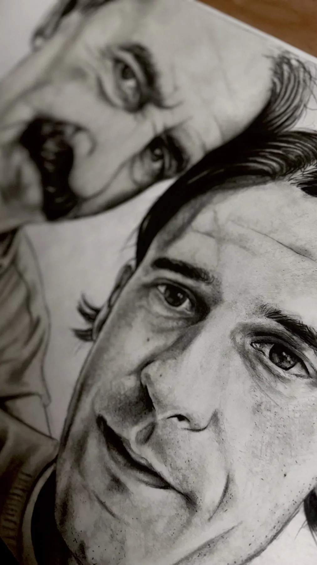 Boceto de retrato expresivo — Clandestine Art Studio Marmolejo